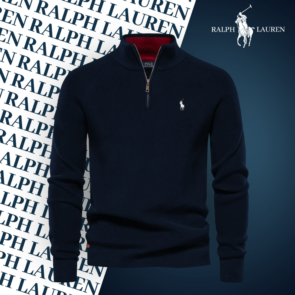 Ralph Lauren Zip Collar Sweater (Winter Sale)