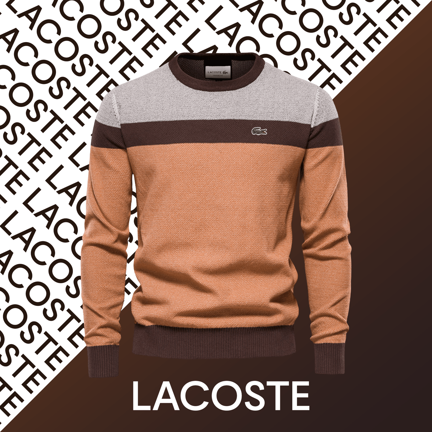 Lacoste Cotton Sweater (Winter Sale)