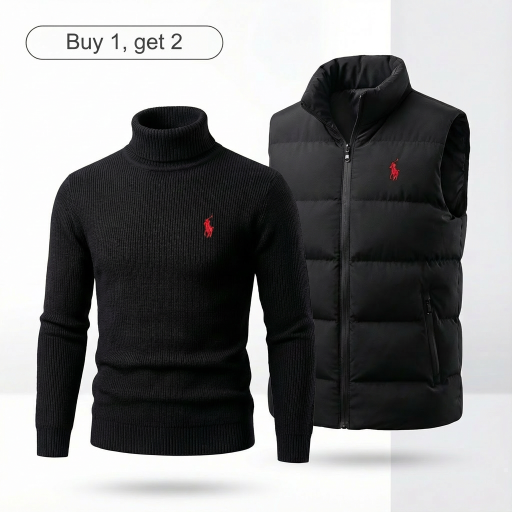 Vest + Free Sweater Ralph Lauren (Clearance Sale)