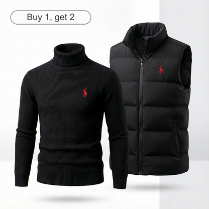 Vest + Free Sweater Ralph Lauren (Clearance Sale)