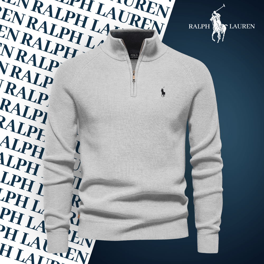 Ralph Lauren Zip Collar Sweater (Winter Sale)
