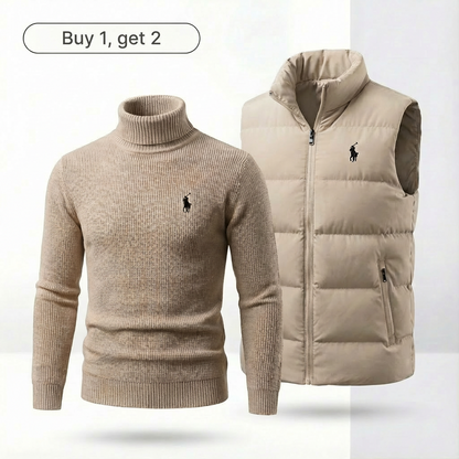 Vest + Free Sweater Ralph Lauren (Clearance Sale)