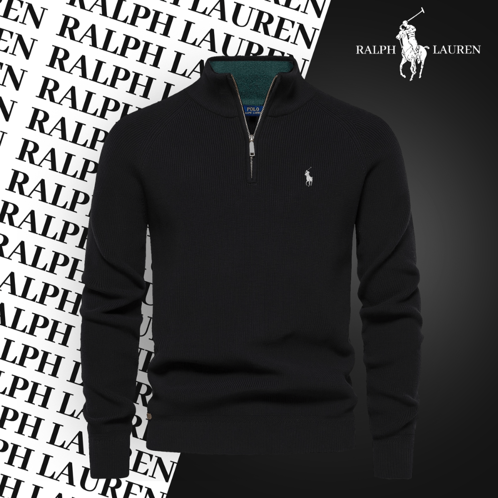 Ralph Lauren Zip Collar Sweater (Winter Sale)