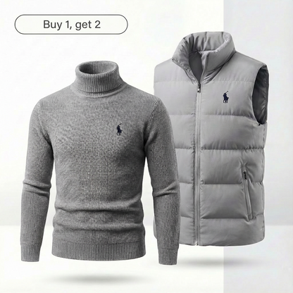 Vest + Free Sweater Ralph Lauren (Clearance Sale)