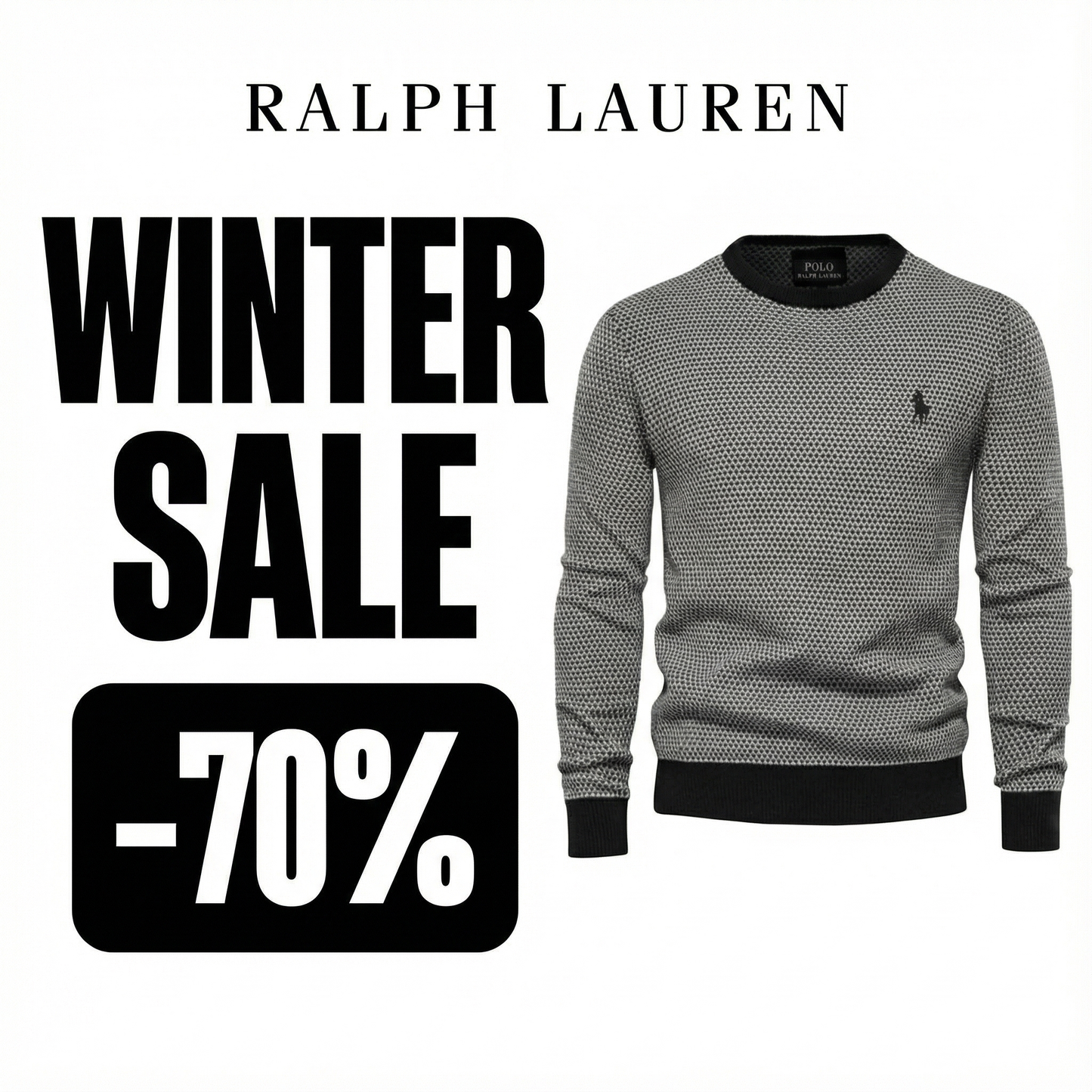 Limited Edition - Signature Honeycomb Knit Sweater