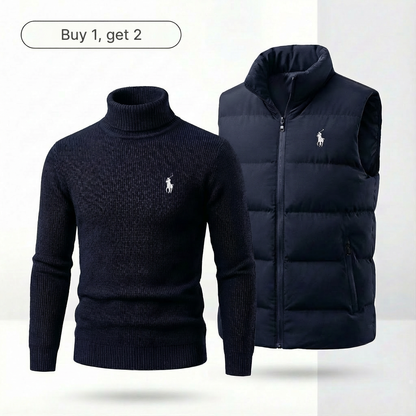 Vest + Free Sweater Ralph Lauren (Clearance Sale)