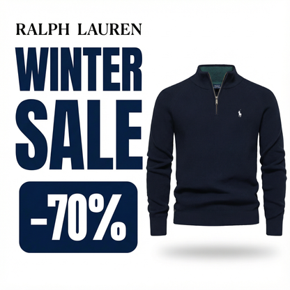 Ralph Lauren Zip Collar Sweater (Winter Sale)