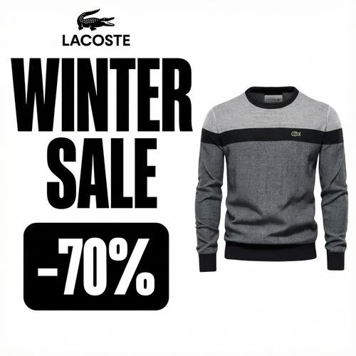Lacoste Cotton Sweater (Winter Sale)