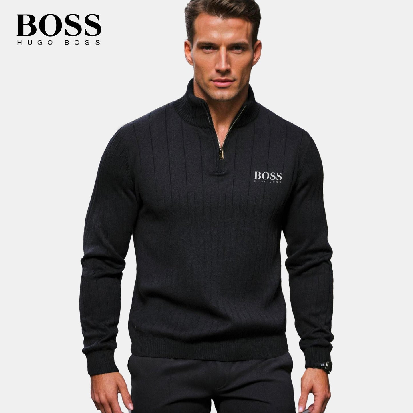 Zipped Sweater BOSS (Winter Sale)
