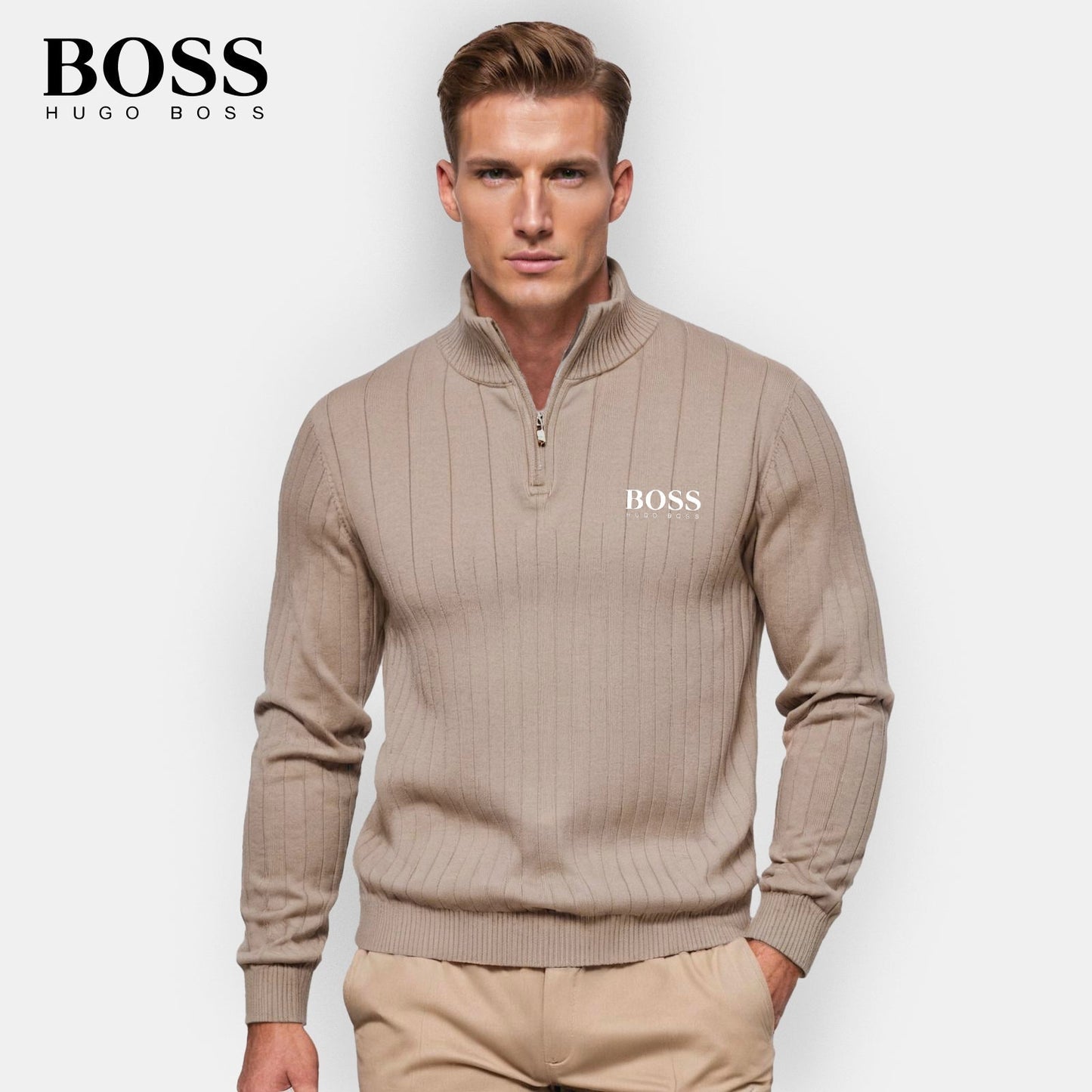Zipped Sweater BOSS (Winter Sale)