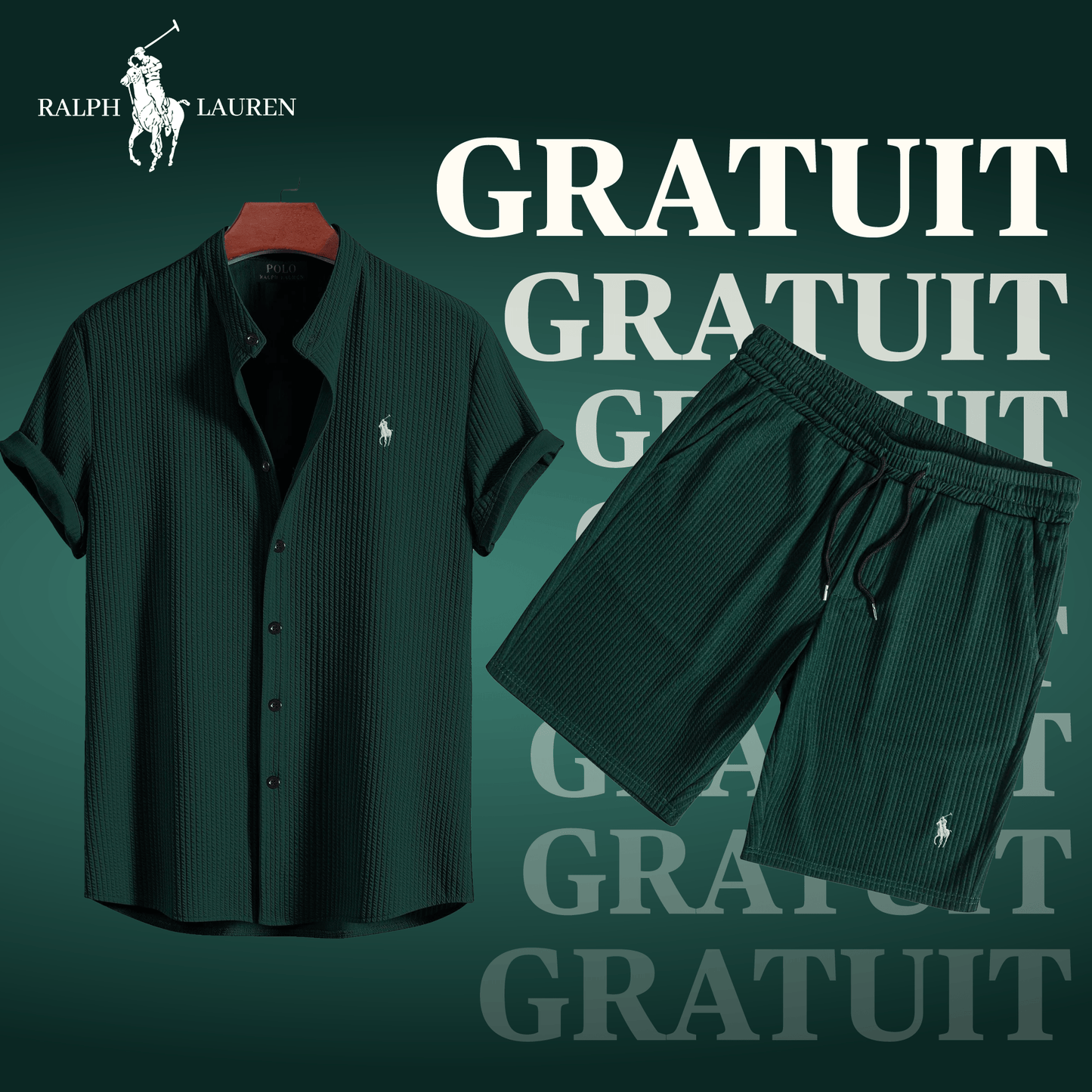 OFFRE D'ÉTÉ (CHEMISE ACHETÉE = SHORT OFFERT)